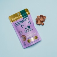 [고메이트] 강아지 고양이 동결건조 간식 스몰바이트 와규소간 25g