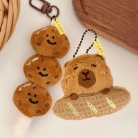 아이끌레 카피바라 바게트 + 꼬지 인형 키링 2종 세트