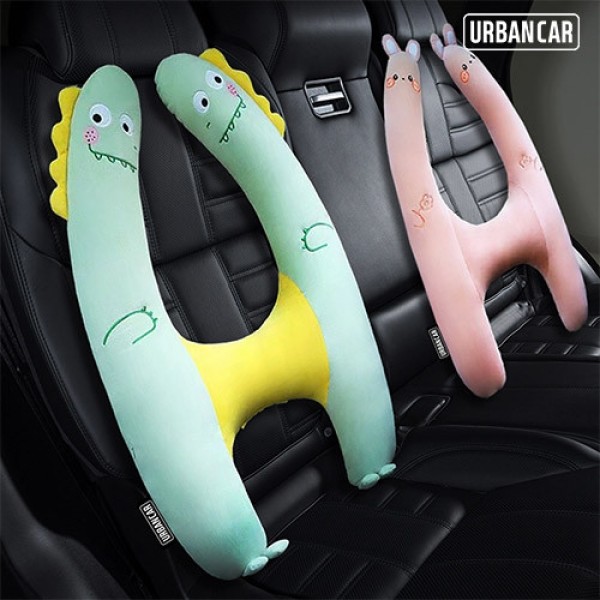 페오펫몰,[반려인혜택]어반카 카툰 안전벨트 수면쿠션