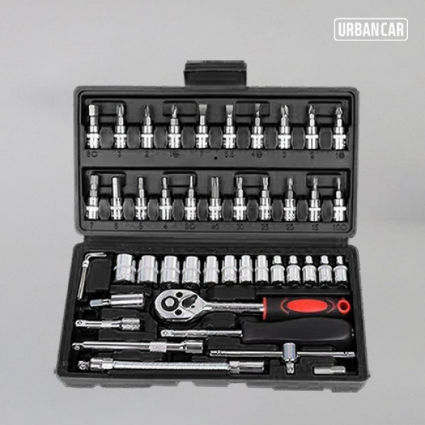 페오펫몰,어반카 차량용 다용도 복스알 소켓렌치 46종 세트