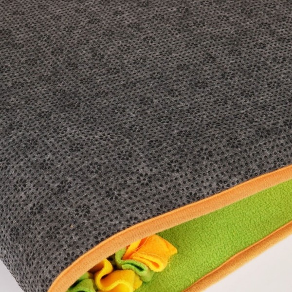 페오펫몰,크레용펫 강아지 노즈워크 매트 장난감 당근밭 후각놀이