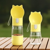크레용펫 쫑긋 원터치 휴대용 산책 물병 (3type)