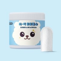 크레용펫 눈,귀,입 쓱싹 핑거 티슈 60매