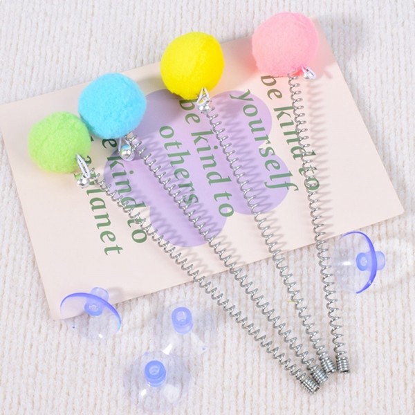 페오펫몰,크레용펫 혼자노는 흡착형 냥펀치볼 장난감