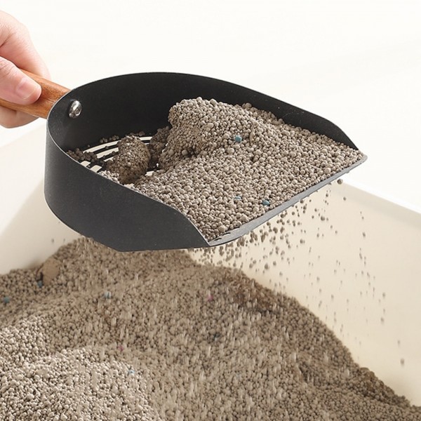 페오펫몰,크레용펫 블랙 듀얼필터 모래삽