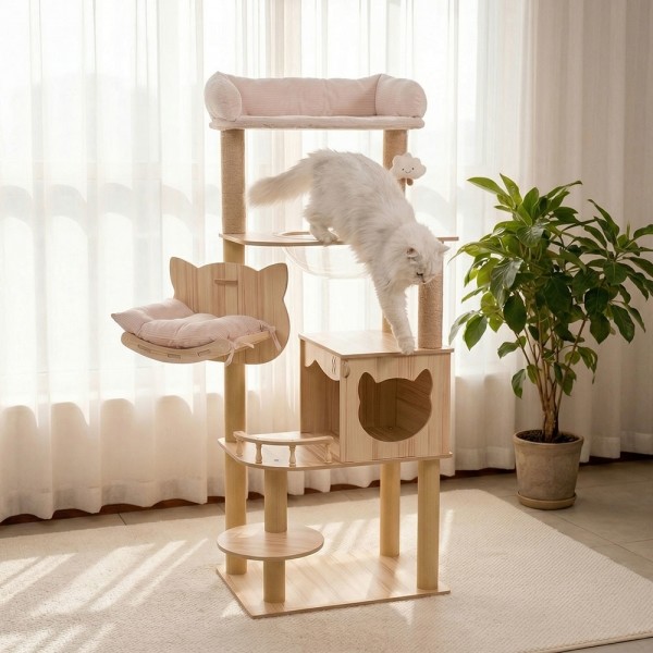 페오펫몰,크레용펫 햇살가득 대형 캣타워