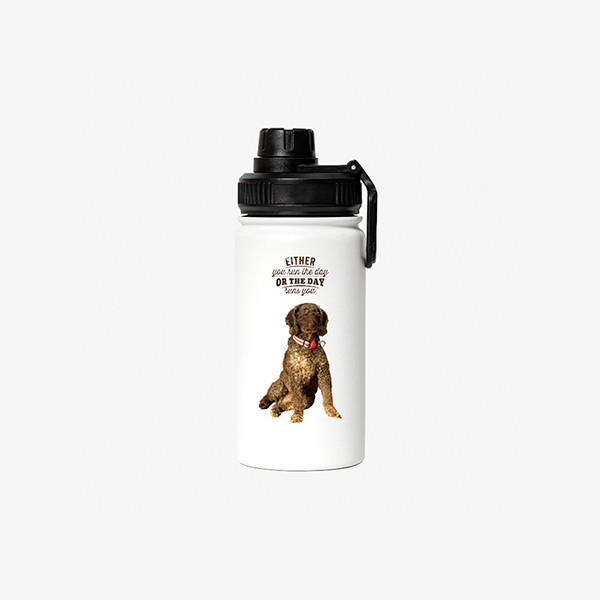 페오펫몰,반려동물 강아지 고양이 사진 그림 커스텀 주문제작 아웃도어 스포츠 보틀 (350ml)