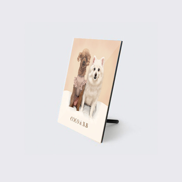 페오펫몰,반려동물 강아지 고양이 사진 그림 주문제작 아크릴액자