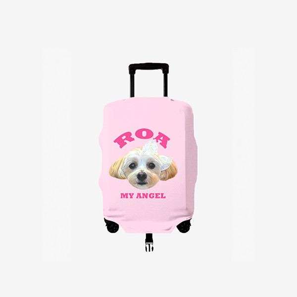 페오펫몰,[엔젤드로잉] 반려동물 강아지 고양이 사진 그림 커스텀 주문제작 캐리어 커버