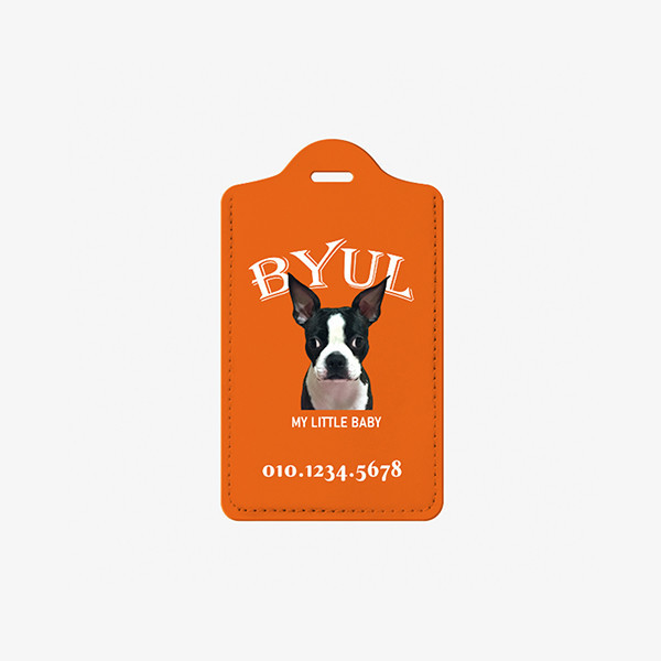 페오펫몰,[엔젤드로잉] 반려동물 강아지 고양이 사진 그림 커스텀 주문제작 가죽 네임택