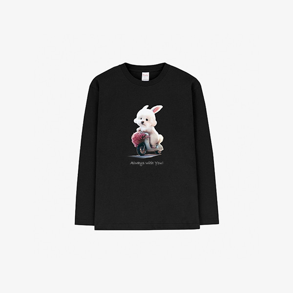 페오펫몰,[엔젤드로잉] 반려동물 강아지 고양이 사진 그림 커스텀 주문제작 긴팔티