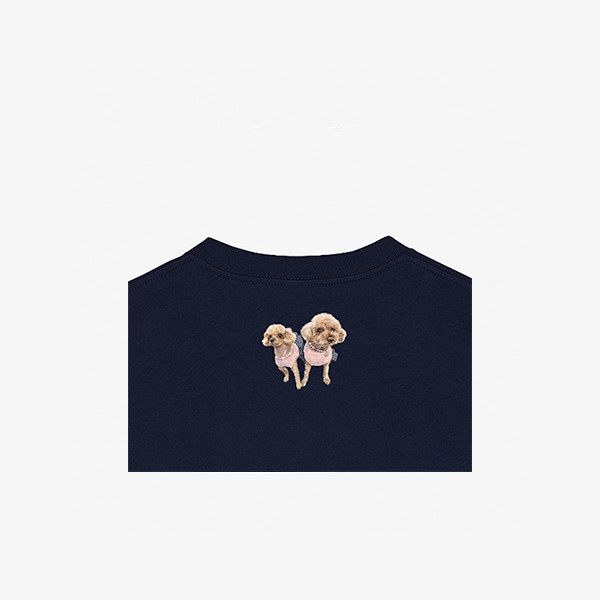 페오펫몰,[엔젤드로잉] 반려동물 강아지 고양이 사진 그림 커스텀 주문제작 긴팔티