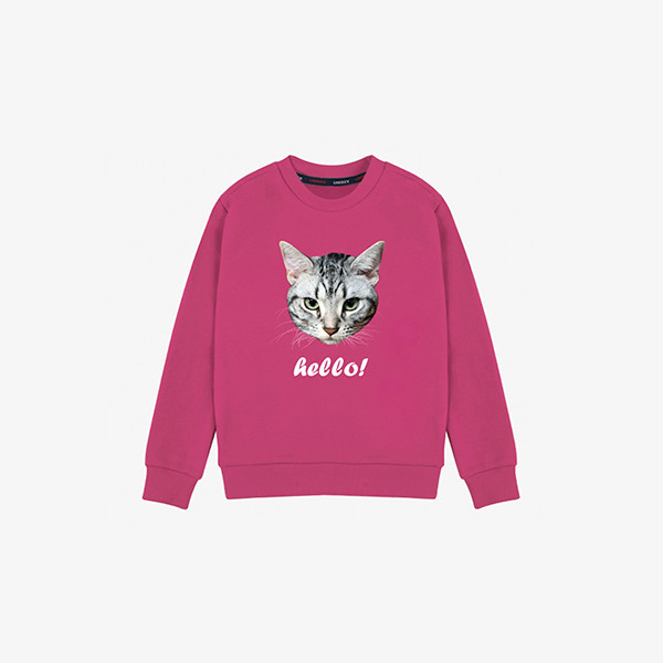 페오펫몰,[엔젤드로잉] 반려동물 강아지 고양이 사진 그림 커스텀 주문제작 키즈 맨투맨