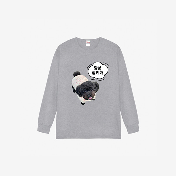 페오펫몰,[엔젤드로잉] 반려동물 강아지 고양이 사진 그림 커스텀 주문제작 시보리 긴팔티