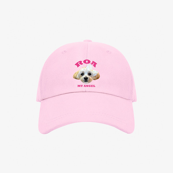 페오펫몰,[엔젤드로잉] 반려동물 강아지 고양이 사진 그림 커스텀 주문제작 볼캡