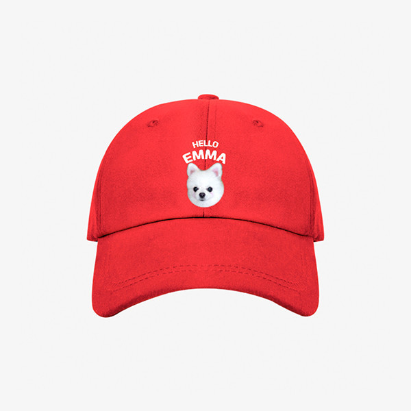 페오펫몰,[엔젤드로잉] 반려동물 강아지 고양이 사진 그림 커스텀 주문제작 볼캡