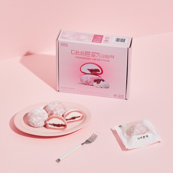 페오펫몰,[더바른떡][감사특가] 딸기크림떡 360g