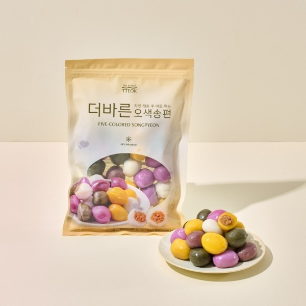 페오펫몰,[더바른떡][감사특가] 오색송편 550g