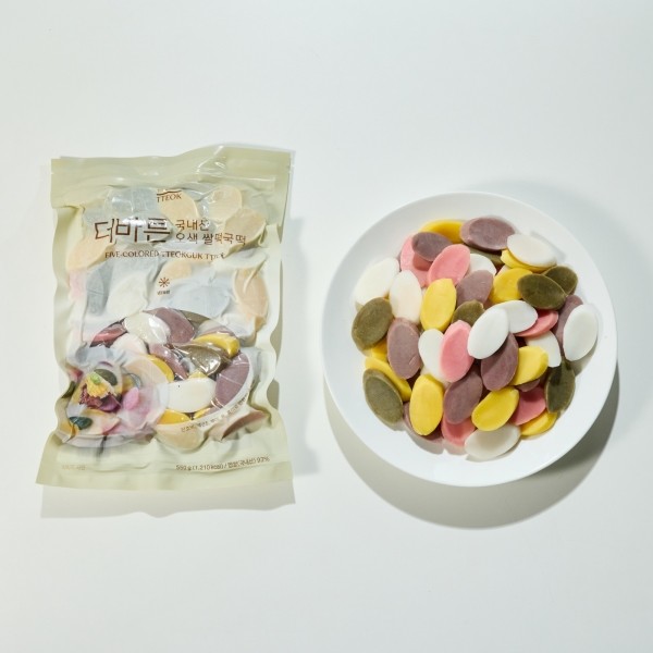 페오펫몰,[더바른떡][감사특가] 1+1 오색떡국떡 550g+550g