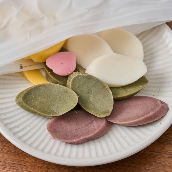 페오펫몰,[더바른떡][감사특가] 1+1 오색떡국떡 550g+550g