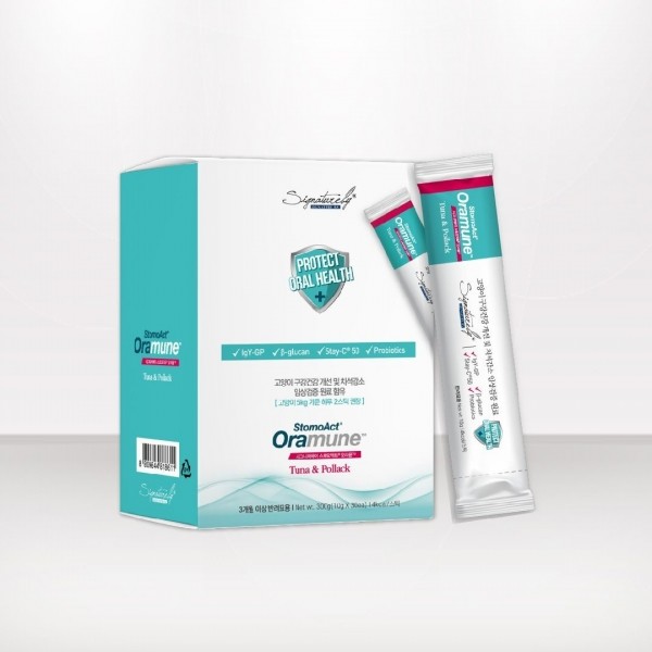 페오펫몰,[시그니처바이]오라뮨캣 스틱 참치&명태 영양제