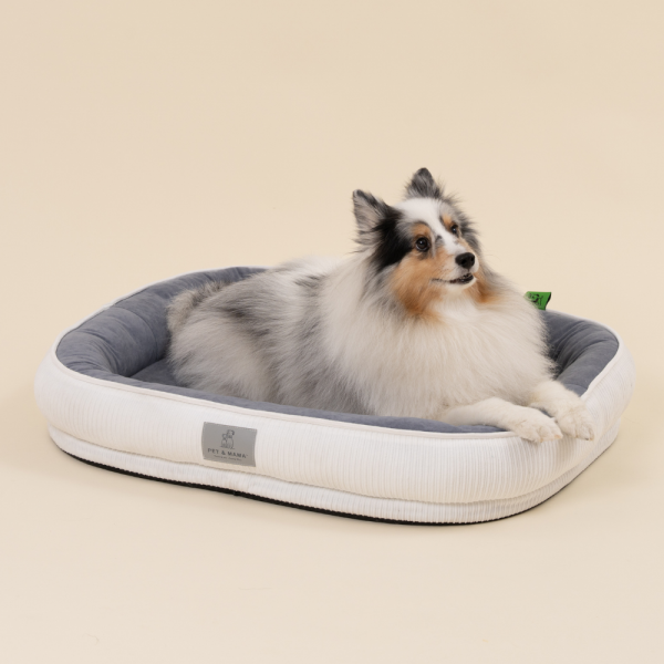 페오펫몰,[펫앤마마] 강아지 방석 쿠션 3종 (화이트/오렌지/블루) M~2XL