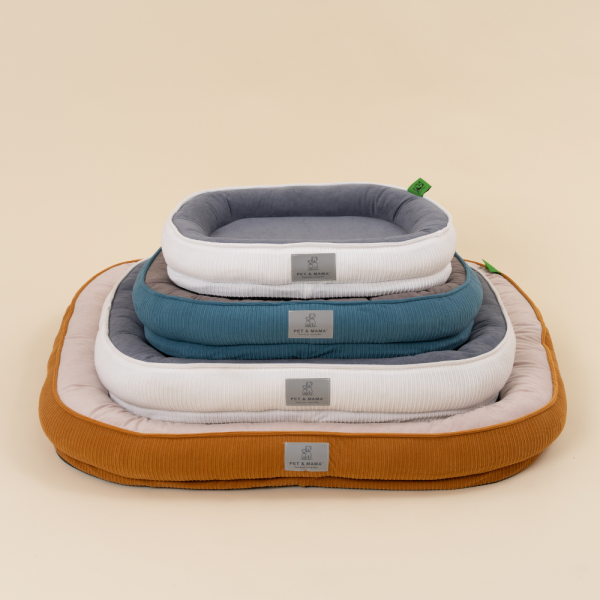 페오펫몰,[펫앤마마] 강아지 방석 쿠션 3종 (화이트/오렌지/블루) M~2XL