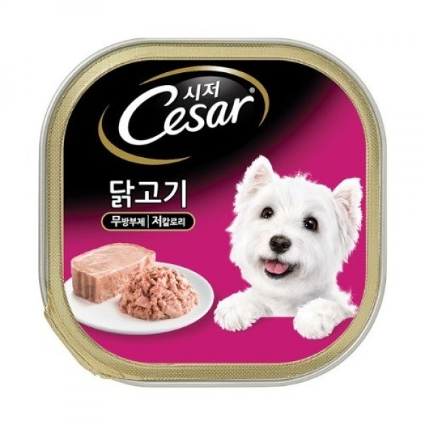 페오펫몰,[시저] 시저캔 100g x 24개 [반려동물]