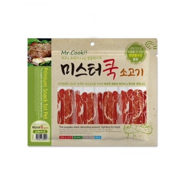 페오펫몰,[미스터쿡] 스테이크 슬라이스 큐브 혼합 300g x 5개 [최저가]