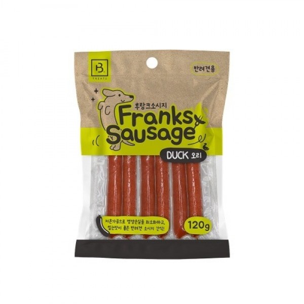 페오펫몰,[멤버십 비밀가격][브리더랩] 후랑크소시지6p (120g) [반려동물]