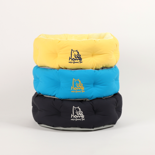 페오펫몰,[스윗테일] [설날특가] 핸드메이드 강아지하우스 팔각방석 (미디엄) [반려동물]