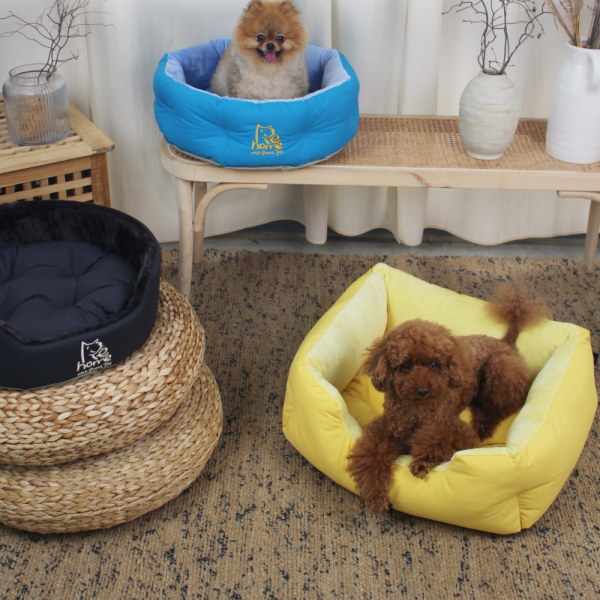 페오펫몰,[스윗테일] [설날특가] 핸드메이드 강아지하우스 팔각방석 (미디엄) [반려동물]