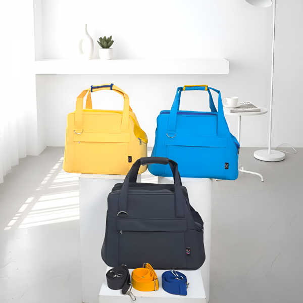 페오펫몰,[스윗테일][설날특가] 핸드메이드 강아지이동가방 비비드토이백 [반려동물]