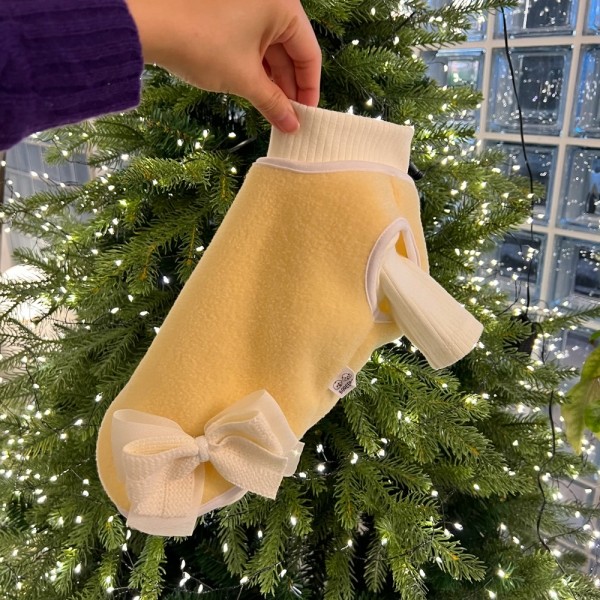 페오펫몰,보리밥 파스텔 후리스 조끼 강아지 옷