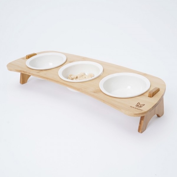 페오펫몰,레드퍼피 우드퐁플라 반달식기