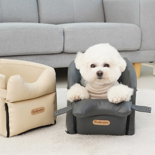 페오펫몰,레드퍼피 레카로 콘솔박스 카시트 애견카시트 강아지카시트 차량카시트 카시트 애견방석 하우스 강아지 고양이