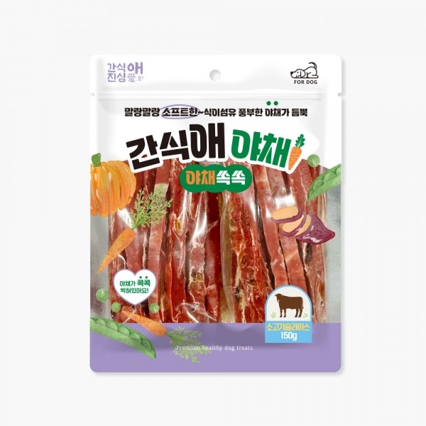 페오펫몰,레드퍼피 간식애야채 소프트 간식 (150g)