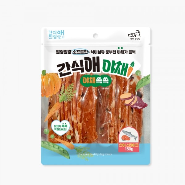 페오펫몰,레드퍼피 간식애야채 소프트 간식 (150g)