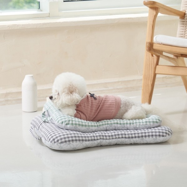 페오펫몰,레드퍼피 코리브유모차쿠션시트 강아지방석 강아지침대 애견침대 여름방석 침대 시원한 유모차방석