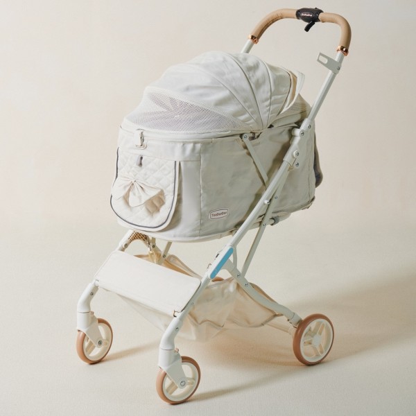 페오펫몰,레드퍼피 투단단유모차 애견유모차 강아지유모차 외출용품