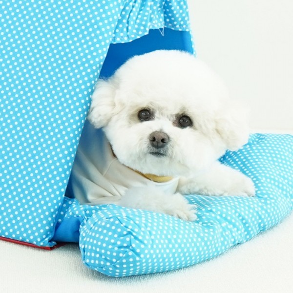 페오펫몰,레드퍼피 코제이 삼각 하우스 강아지하우스 애견하우스 강아지집 하우스 애견집 고양이하우스 텐트 애견텐트