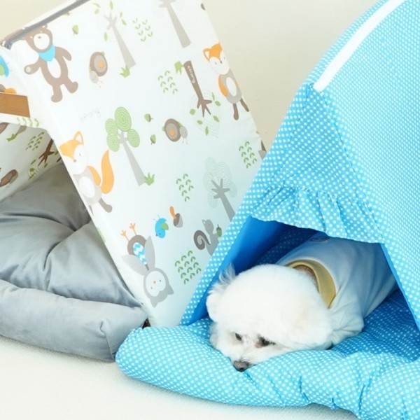 페오펫몰,레드퍼피 코제이 삼각 하우스 강아지하우스 애견하우스 강아지집 하우스 애견집 고양이하우스 텐트 애견텐트