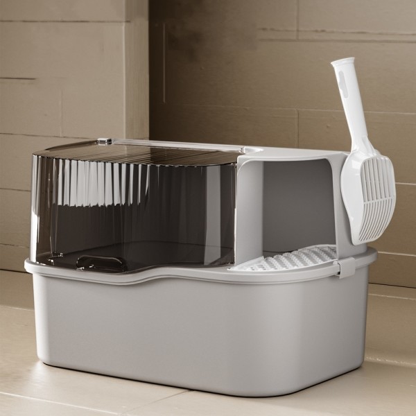 페오펫몰,레드퍼피 루네아 캣 토일렛 스텐고양이화장실 위생용품 화장실