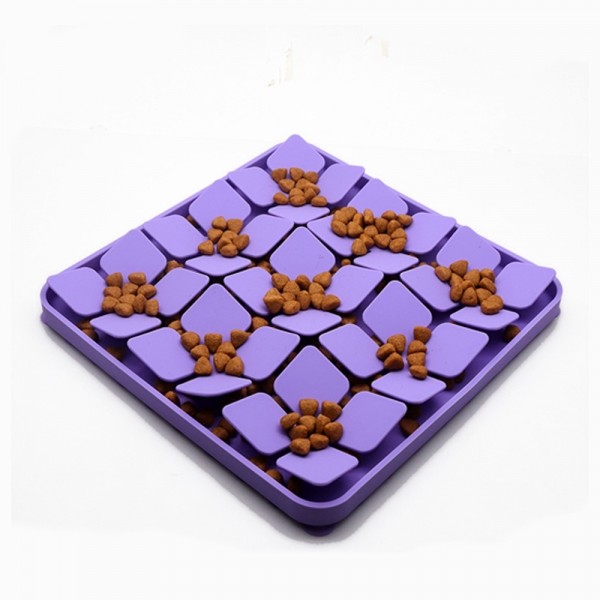 페오펫몰,레드퍼피 네잎클로버 노즈워크장난감 [색상랜덤] 간식통 노즈워크 삑삑이 애견훈련 공