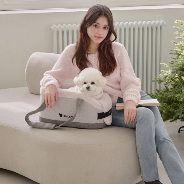 페오펫몰,레드퍼피 캐멀콘솔카시트[이동가방겸용] 강아지방석 강아지침대 애견침대 여름방석 침대 시원한 유모차방석