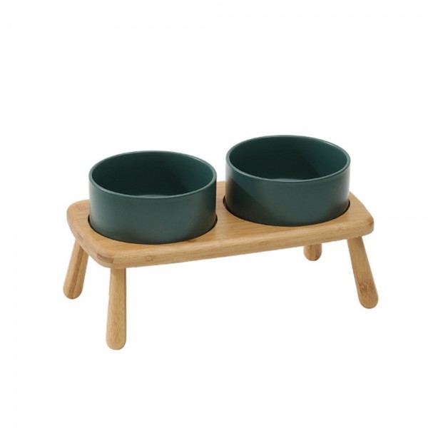 페오펫몰,레드퍼피 뱀부 세라믹 펫식기 세트[1구,2구] 식기 애견식기 강아지식기 식기 밥통 밥그릇