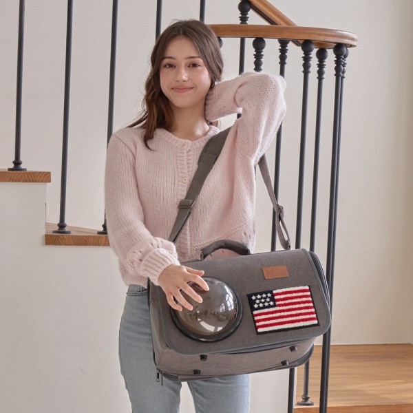 페오펫몰,레드퍼피 뱅크스이동가방 애견이동가방 고양이가방 강아지가방 이동장 가방