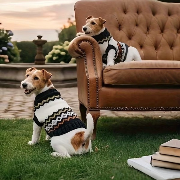 페오펫몰,레드퍼피 밀라노 자가드니트[S~3XL] 점퍼 패션용품 패션 옷 점퍼 티 따뜻한 야간 여름 비옷