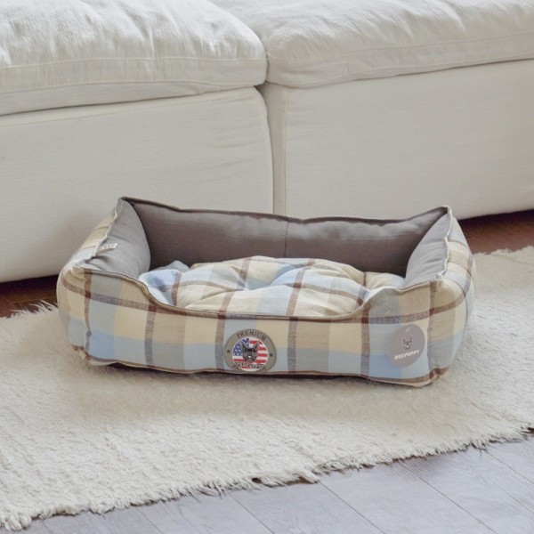 페오펫몰,레드퍼피 켄터쿠션[팔각,사각] 강아지방석 강아지침대 애견침대 여름방석 침대 시원한 유모차방석