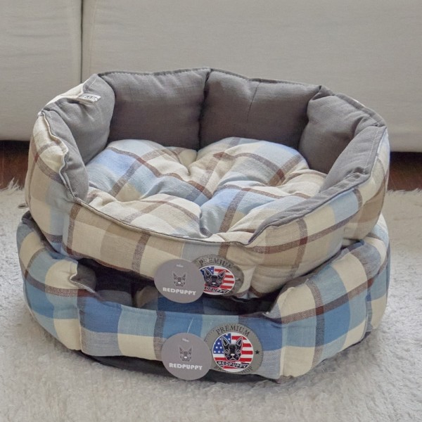 페오펫몰,레드퍼피 켄터쿠션[팔각,사각] 강아지방석 강아지침대 애견침대 여름방석 침대 시원한 유모차방석